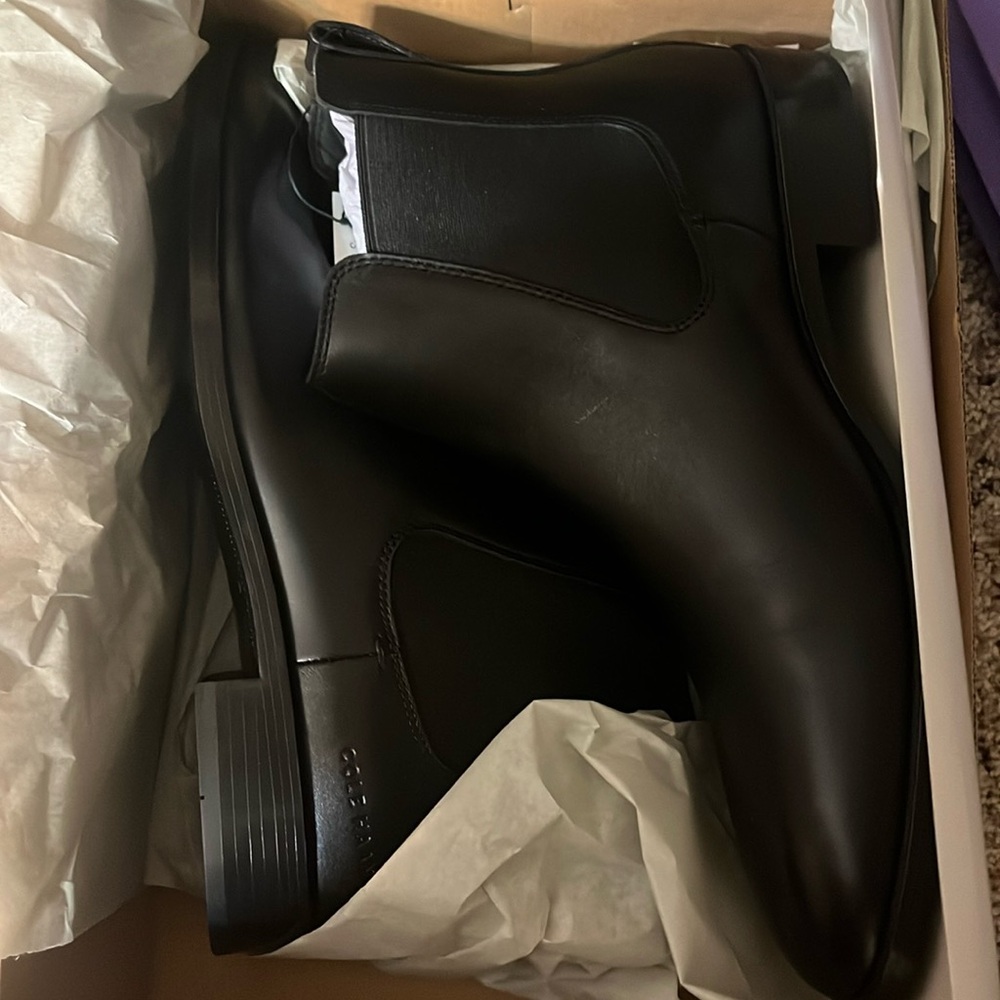 NWT men’s black Cole Haan shoes size 10.5
